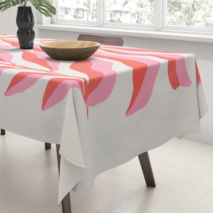 Ferns: Peach Matisse Edition Tablecloth Gallery Image 3