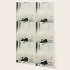 Ohara Koson, Bird And Waterfall -Vintage Japanese Woodblock Print  Wallpaper Gallery Image 2