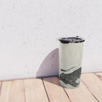 Ohara Koson, Bird And Waterfall -Vintage Japanese Woodblock Print  Travel Mug Gallery Image 4