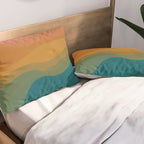 Desert Mountains In Color Pillow Sham Gallery Image 2
