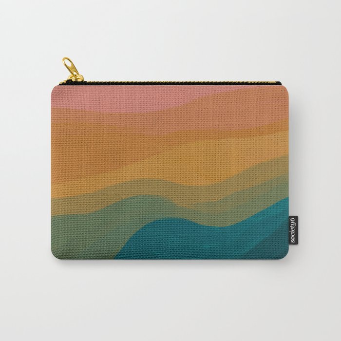 Desert Mountains In Color Carry All Pouch Gallery Image 1