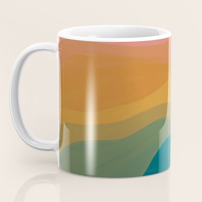 Desert Mountains In Color Coffee Mug Gallery Image 3