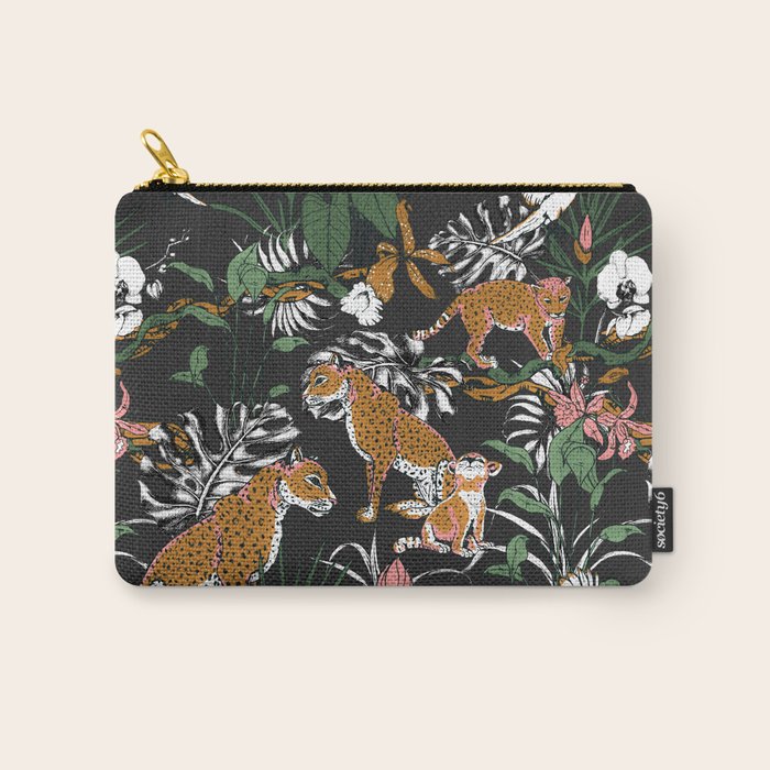Leopards at night Carry All Pouch Gallery Image 1
