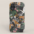 Leopards at night iPhone Case Gallery Image 1