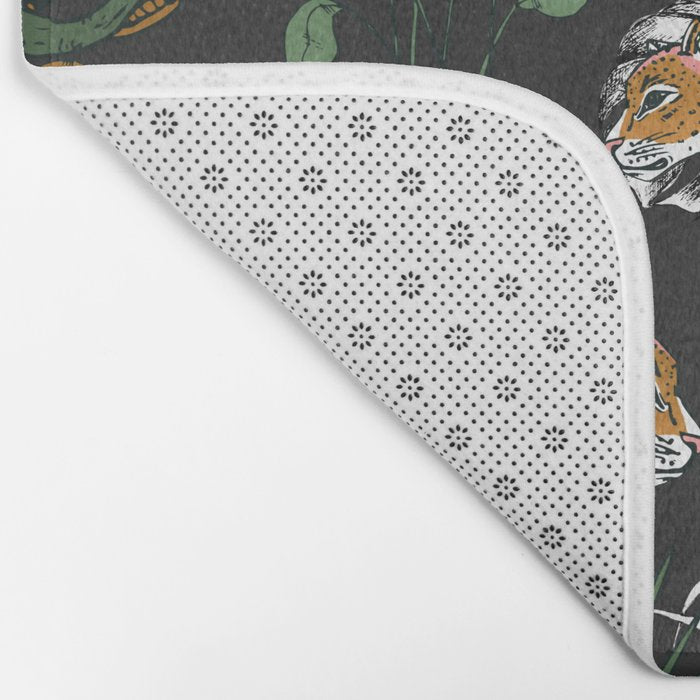 Leopards at night Bath Mat Gallery Image 2