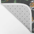 Leopards at night Bath Mat Gallery Image 2