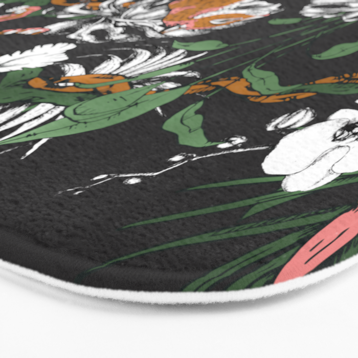 Leopards at night Bath Mat Gallery Image 3
