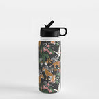Leopards at night Water Bottle Gallery Image 1