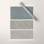 Gray Beige Black Lines Minimalist Wrapping Paper Gallery Image 1