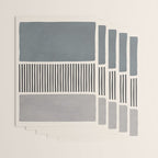 Gray Beige Black Lines Minimalist Wrapping Paper Gallery Image 3