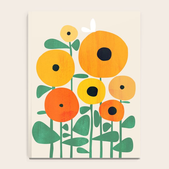 Sunflower and Bee Notebook Gallery Image 4