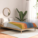 Bright 70's Retro Stripes Comforter Gallery Image 2