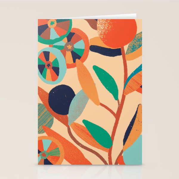 Orange tree Stationery Card Gallery Image 1