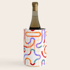 Colorful Curved Path Tiles G Wine Chiller Gallery Image 1