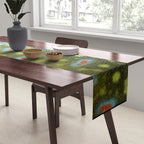 Brook Trout Skin Fly Fishing Table Runner Gallery Image 2