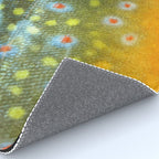 Brook Trout Skin Fly Fishing Rug Gallery Image 4
