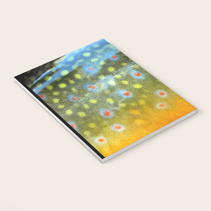 Brook Trout Skin Fly Fishing Notebook Gallery Image 3