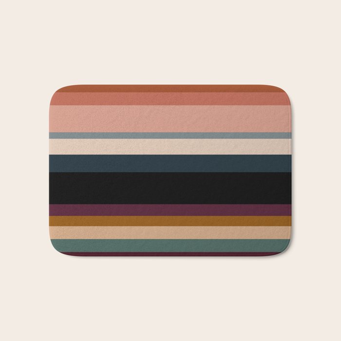 Colorful Pages IX Bath Mat Gallery Image 1