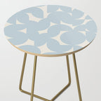 Contemporary Geometric Shapes - Soft Blue Side Table Gallery Image 2