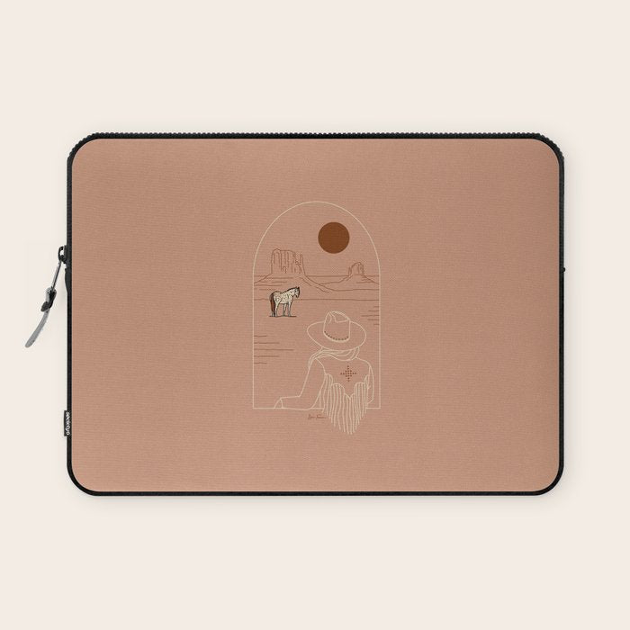Lost Pony - Pink Clay Laptop Sleeve Gallery Image 1