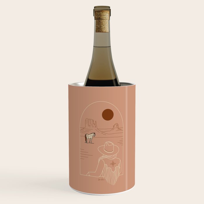 Lost Pony - Pink Clay Wine Chiller Gallery Image 1