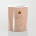 Lost Pony - Pink Clay Coffee Mug Gallery Image 4