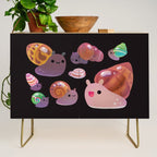 Land snail - dark Credenza Gallery Image 1