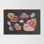 Land snail - dark Rug Gallery Image 2