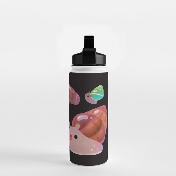 Land snail - dark Water Bottle Gallery Image 2