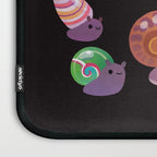 Land snail - dark Laptop Sleeve Gallery Image 3