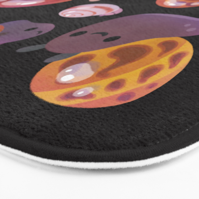 Land snail - dark Bath Mat Gallery Image 3