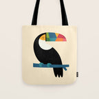 Rainbow Toucan Tote Bag Gallery Image 1
