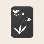 Fading Spring In Black  Bath Mat Gallery Image 1