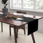 Fading Spring In Black  Table Runner Gallery Image 2