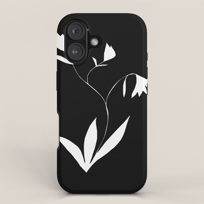 Fading Spring In Black  iPhone Case Gallery Image 1
