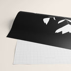 Fading Spring In Black  Wrapping Paper Gallery Image 2