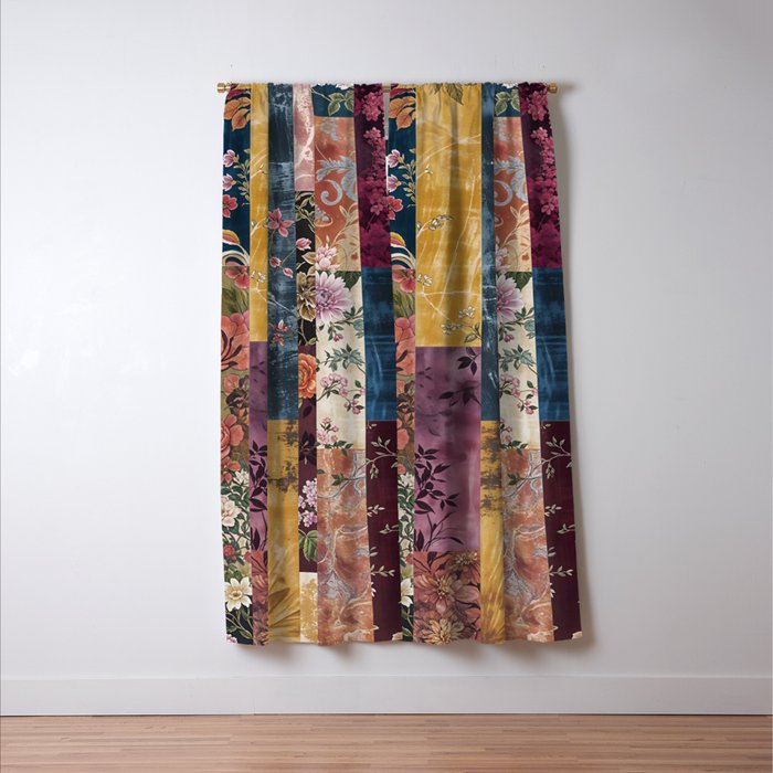 Gypsy Souk Patchwork Window Curtain Gallery Image 3