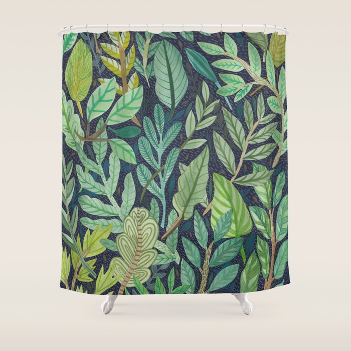 To The Forest Floor Shower Curtain Gallery Image 1
