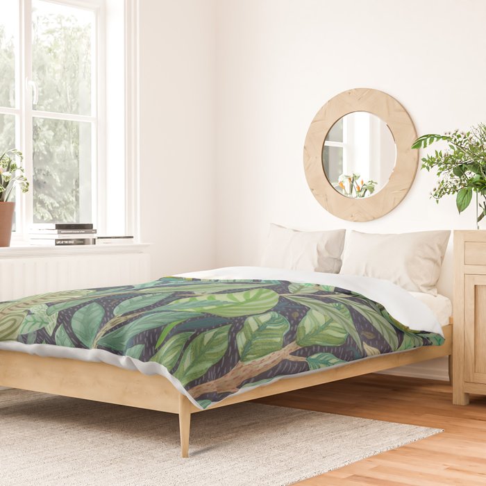 To The Forest Floor Duvet Cover Gallery Image 2