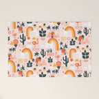 Palm Springs Art Deco Pattern Welcome Mat Gallery Image 1