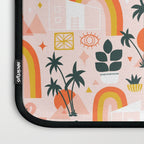 Palm Springs Art Deco Pattern Laptop Sleeve Gallery Image 3