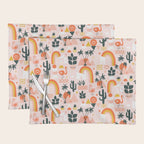Palm Springs Art Deco Pattern Placemat Gallery Image 1