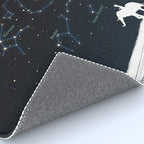 Falling star constellation Rug Gallery Image 4