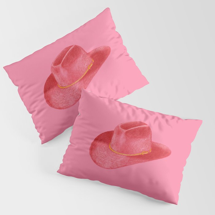 Red Stetson Pillow Sham Gallery Image 3