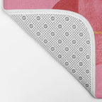 Red Stetson Bath Mat Gallery Image 2