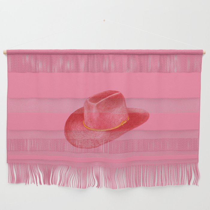 Red Stetson Wall Hanging Gallery Image 1