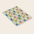 Mid Century Modern Geometric Abstract Lexington Ave Pattern Notebook Gallery Image 3