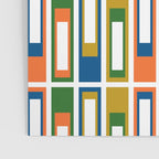 Mid Century Modern Geometric Abstract Lexington Ave Pattern Poster Gallery Image 3