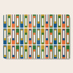 Mid Century Modern Geometric Abstract Lexington Ave Pattern Cutting Board Gallery Image 1