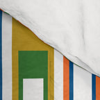 Mid Century Modern Geometric Abstract Lexington Ave Pattern Comforter Gallery Image 4